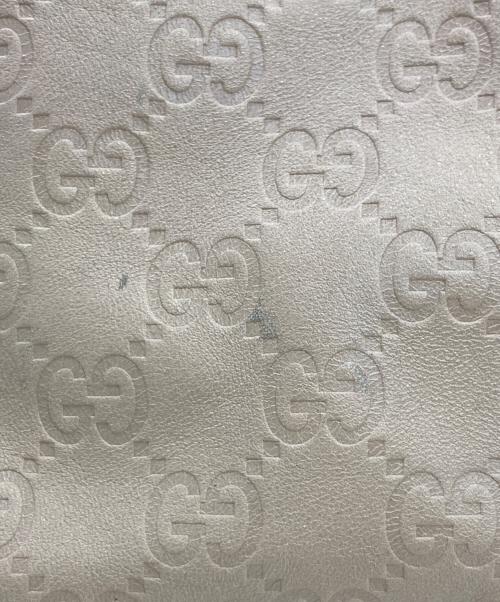 GUCCI（グッチ）GUCCI (グッチ) ハンドバッグ ベージュの古着・服飾アイテム