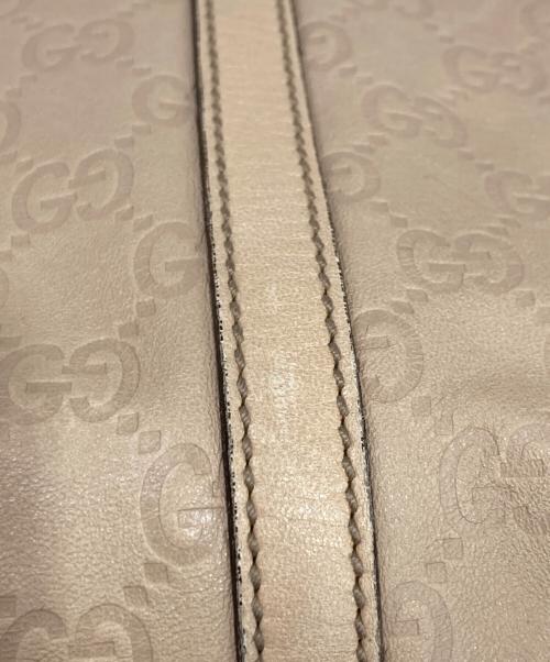 GUCCI（グッチ）GUCCI (グッチ) ハンドバッグ ベージュの古着・服飾アイテム