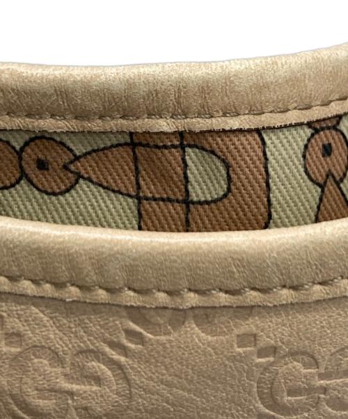 GUCCI（グッチ）GUCCI (グッチ) ハンドバッグ ベージュの古着・服飾アイテム