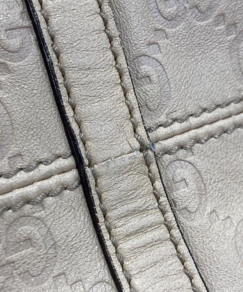 GUCCI（グッチ）GUCCI (グッチ) ハンドバッグ ベージュの古着・服飾アイテム