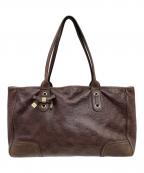 GUCCIグッチ）の古着「ハンドバッグ」｜ブラウン