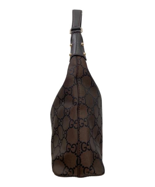 GUCCI（グッチ）GUCCI (グッチ) ハンドバッグ ブラウンの古着・服飾アイテム