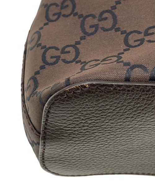 GUCCI（グッチ）GUCCI (グッチ) ハンドバッグ ブラウンの古着・服飾アイテム