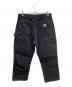 CarHartt (カーハート) ダブルニーペインターパンツ ブラック サイズ:W34L32：15000円