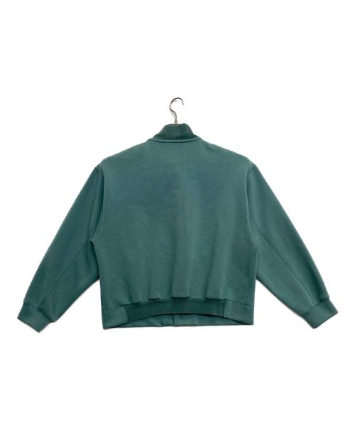 TOMORROW LAND（トゥモローランド）TOMORROW LAND (トゥモローランド) スビンダンボール スタンドネックショートブルゾン グリーン サイズ:Mの古着・服飾アイテム