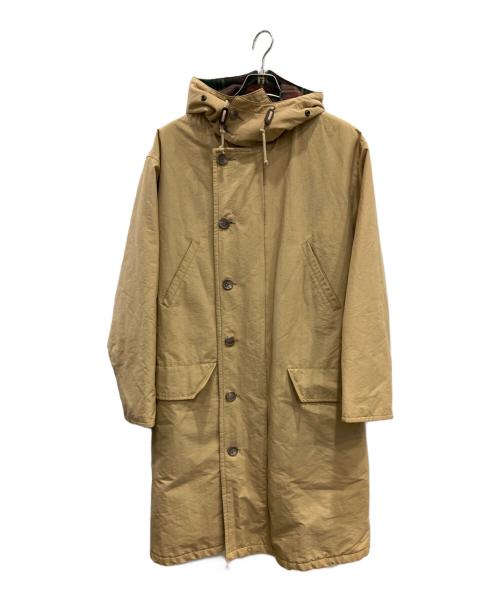 POLO RALPH LAUREN（ポロ・ラルフローレン）POLO RALPH LAUREN (ポロ・ラルフローレン) フーデッドコート ベージュ サイズ:Mの古着・服飾アイテム