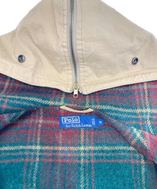 POLO RALPH LAUREN（ポロ・ラルフローレン）POLO RALPH LAUREN (ポロ・ラルフローレン) フーデッドコート ベージュ サイズ:Mの古着・服飾アイテム