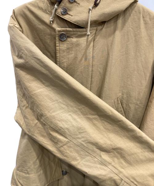 POLO RALPH LAUREN（ポロ・ラルフローレン）POLO RALPH LAUREN (ポロ・ラルフローレン) フーデッドコート ベージュ サイズ:Mの古着・服飾アイテム