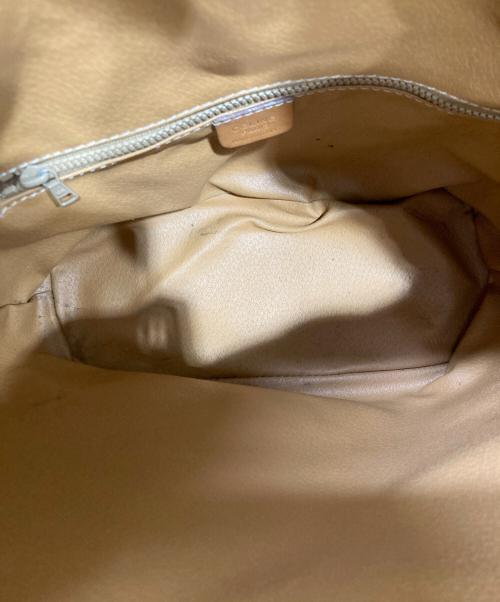 CELINE（セリーヌ）CELINE (セリーヌ) マカダム柄ショルダーバッグ ブラウンの古着・服飾アイテム