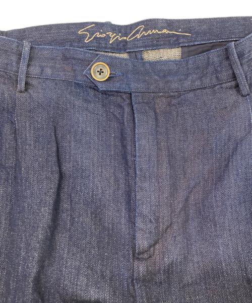 GIORGIO ARMANI（ジョルジョアルマーニ）GIORGIO ARMANI (ジョルジョアルマーニ) ショートパンツ インディゴ サイズ:EU54の古着・服飾アイテム
