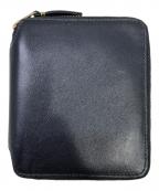 COMME des GARCONSコムデギャルソン）の古着「ラウンドジップウォレット」｜ブラック