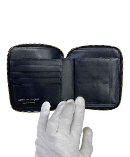COMME des GARCONS（コムデギャルソン）COMME des GARCONS (コムデギャルソン) ラウンドジップウォレット ブラックの古着・服飾アイテム