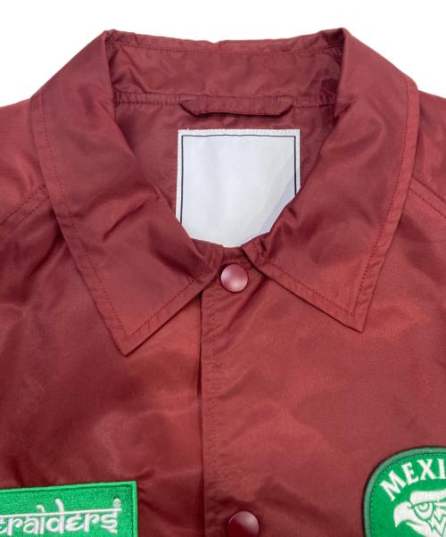 Liberaiders（リベレイダース）Liberaiders (リベレイダース) JOURNAL STANDARD (ジャーナルスタンダード) コーチジャケット レッド サイズ:Mの古着・服飾アイテム