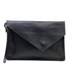 IL BISONTEイル ビゾンテ）の古着「クラッチバッグ」｜ブラック