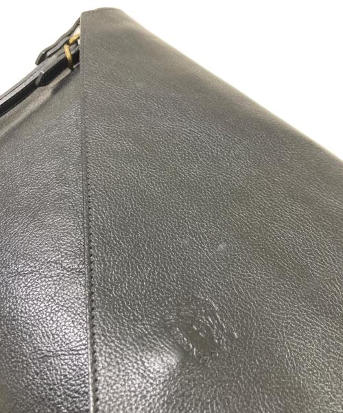 IL BISONTE（イル ビゾンテ）IL BISONTE (イル ビゾンテ) クラッチバッグ ブラックの古着・服飾アイテム