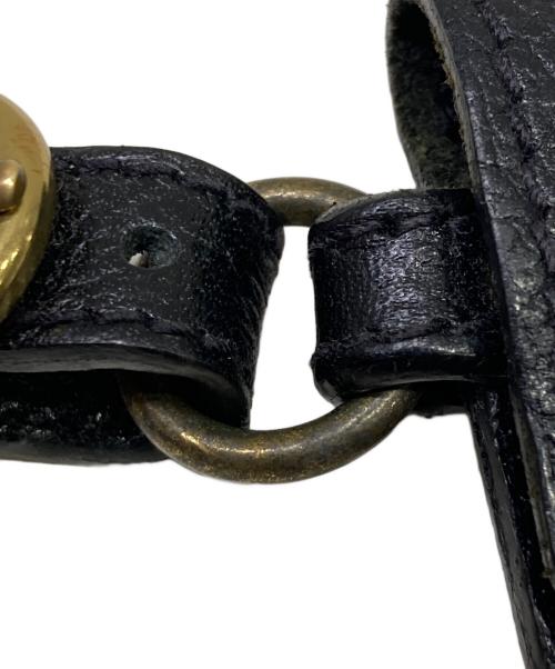 IL BISONTE（イル ビゾンテ）IL BISONTE (イル ビゾンテ) クラッチバッグ ブラックの古着・服飾アイテム