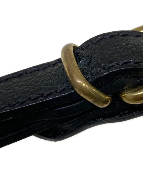 IL BISONTE（イル ビゾンテ）IL BISONTE (イル ビゾンテ) クラッチバッグ ブラックの古着・服飾アイテム