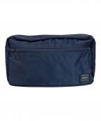 PORTERポーター）の古着「VOICE ウエストポーチ」｜ネイビー