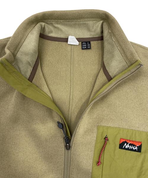 NANGA（ナンガ）NANGA (ナンガ) POLARTEC FLEECE ZIP BLOUSON カーキ サイズ:XSの古着・服飾アイテム