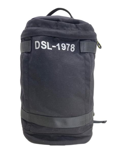 DIESEL（ディーゼル）DIESEL (ディーゼル) コーデュラナイロン バックパック ブラックの古着・服飾アイテム