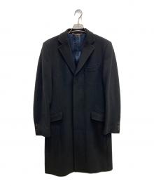 DOLCE & GABBANA（ドルチェ＆ガッバーナ）の古着「チェスターコート」｜ブラック