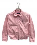 POLO RALPH LAURENポロ・ラルフローレン）の古着「スイングトップ」｜ピンク