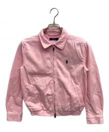 POLO RALPH LAUREN（ポロ・ラルフローレン）の古着「スイングトップ」｜ピンク