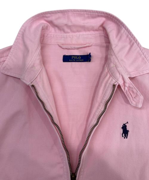 POLO RALPH LAUREN（ポロ・ラルフローレン）POLO RALPH LAUREN (ポロ・ラルフローレン) スイングトップ ピンク サイズ:XSの古着・服飾アイテム