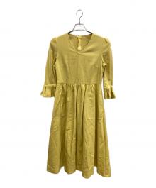 BORDERS at BALCONY（ボーダーズアットバルコニー）の古着「ワンピース」｜イエロー