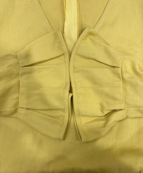 BORDERS at BALCONY（ボーダーズアットバルコニー）BORDERS at BALCONY (ボーダーズアットバルコニー) ワンピース イエロー サイズ:36の古着・服飾アイテム