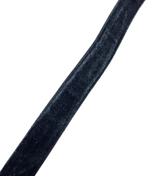 ALEXANDER McQUEEN（アレキサンダーマックイーン）ALEXANDER McQUEEN (アレキサンダーマックイーン) レザーショルダーバッグ ブラックの古着・服飾アイテム