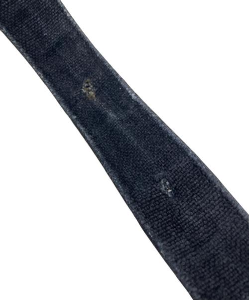 ALEXANDER McQUEEN（アレキサンダーマックイーン）ALEXANDER McQUEEN (アレキサンダーマックイーン) レザーショルダーバッグ ブラックの古着・服飾アイテム