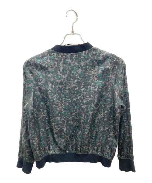 Y's for living（ワイズフォーリビング）Y'S for living (ワイズフォーリビング) ブルゾン グレー×グリーン サイズ:表記無しの古着・服飾アイテム