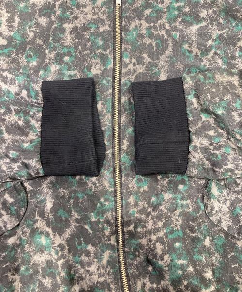 Y's for living（ワイズフォーリビング）Y'S for living (ワイズフォーリビング) ブルゾン グレー×グリーン サイズ:表記無しの古着・服飾アイテム