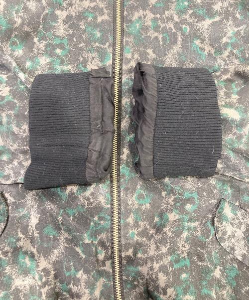 Y's for living（ワイズフォーリビング）Y'S for living (ワイズフォーリビング) ブルゾン グレー×グリーン サイズ:表記無しの古着・服飾アイテム