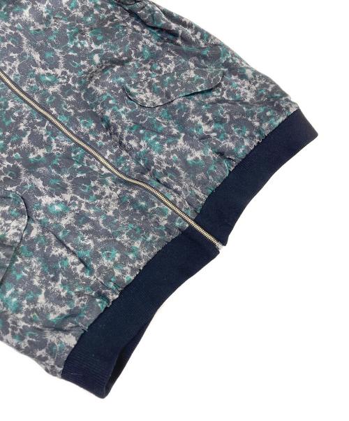 Y's for living（ワイズフォーリビング）Y'S for living (ワイズフォーリビング) ブルゾン グレー×グリーン サイズ:表記無しの古着・服飾アイテム