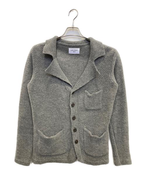 OUR LEGACY（アワーレガシー）OUR LEGACY (アワーレガシー) ニットカーディガン グレー サイズ:44/XSの古着・服飾アイテム