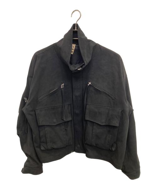kooi（コーイ）kooi (コーイ) フェイクスウェードジャケット ブラック サイズ:1の古着・服飾アイテム