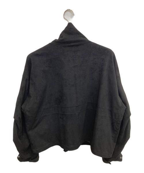 kooi（コーイ）kooi (コーイ) フェイクスウェードジャケット ブラック サイズ:1の古着・服飾アイテム