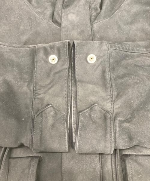 kooi（コーイ）kooi (コーイ) フェイクスウェードジャケット ブラック サイズ:1の古着・服飾アイテム