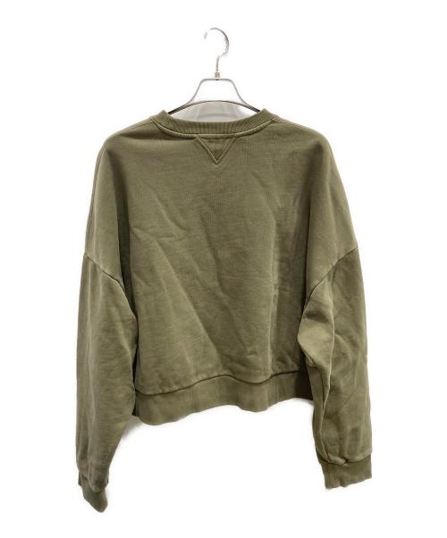 entire studios（エンタイアスタジオ）ENTIRE STUDIOS (エンタイアスタジオ) BOX CREW WASH カーキ サイズ:Ｓの古着・服飾アイテム