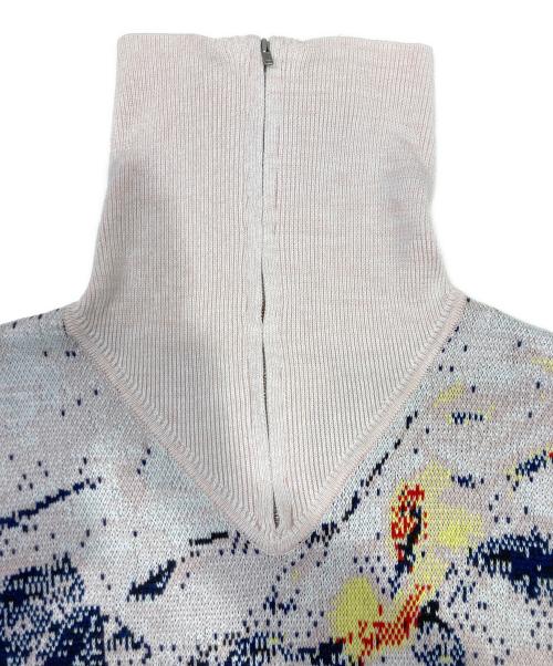 TAAKK（ターク）TAAKK (ターク) JACQUARD KNIT ピンク サイズ:2の古着・服飾アイテム