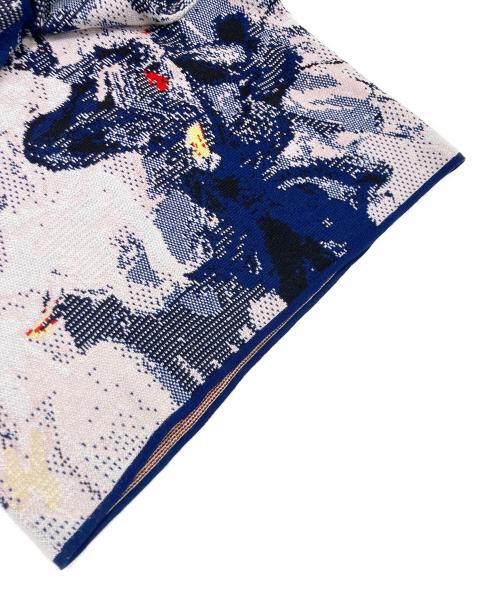 TAAKK（ターク）TAAKK (ターク) JACQUARD KNIT ピンク サイズ:2の古着・服飾アイテム