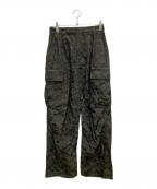juhaユハ）の古着「CAMOUFLAGE CARGO PANTS」｜カーキ