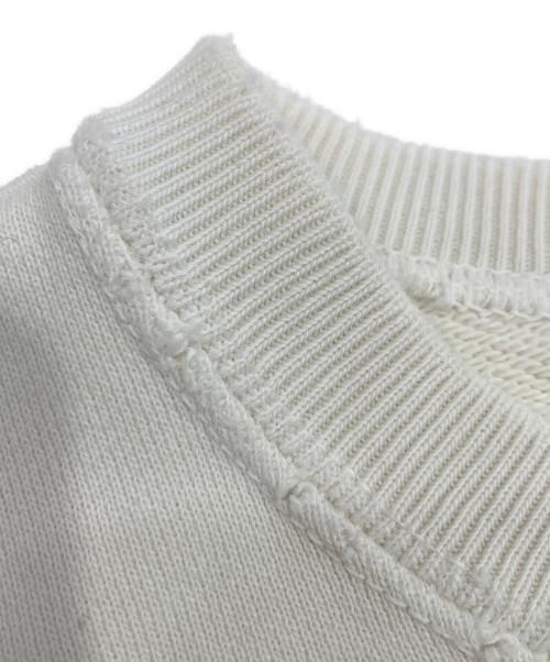 REMI RELIEF（レミレリーフ）REMI RELIEF (レミレリーフ) ダメージ加工スウェット アイボリー サイズ:Sの古着・服飾アイテム