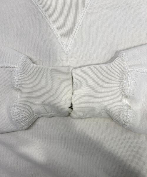 REMI RELIEF（レミレリーフ）REMI RELIEF (レミレリーフ) ダメージ加工スウェット アイボリー サイズ:Sの古着・服飾アイテム