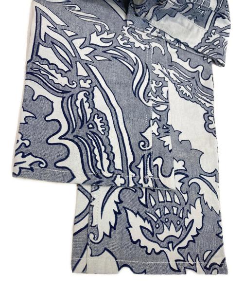 Vivienne Westwood ANGLOMANIA（ヴィヴィアンウエストウッドアングロマニア）Vivienne Westwood ANGLOMANIA (ヴィヴィアンウエストウッドアングロマニア) 総柄パンツ ブルー サイズ:29の古着・服飾アイテム