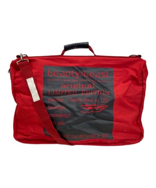 beauty:beast（ビューティービースト）beauty:beast (ビューティービースト) 3WAYバッグ レッドの古着・服飾アイテム