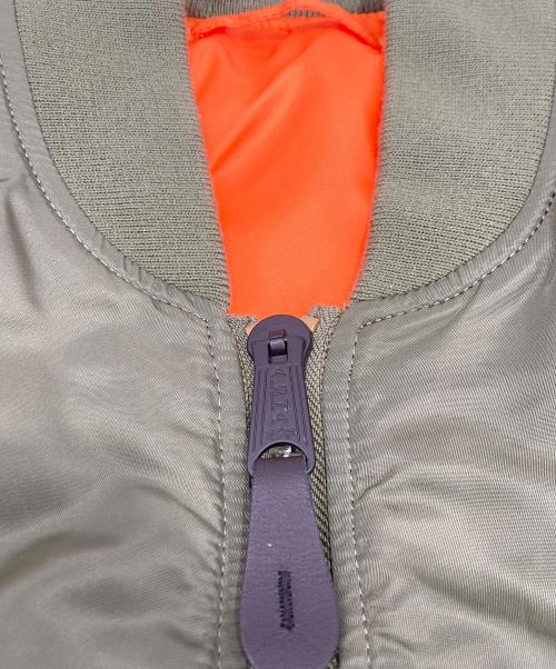 ALPHA INDUSTRIES（アルファインダストリーズ）ALPHA INDUSTRIES (アルファインダストリーズ) MA-1 CORE TALL フライトジャケット カーキ サイズ:Lの古着・服飾アイテム