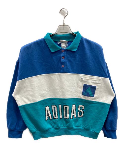 adidas（アディダス）adidas (アディダス) スウェット ブルー サイズ:不明の古着・服飾アイテム